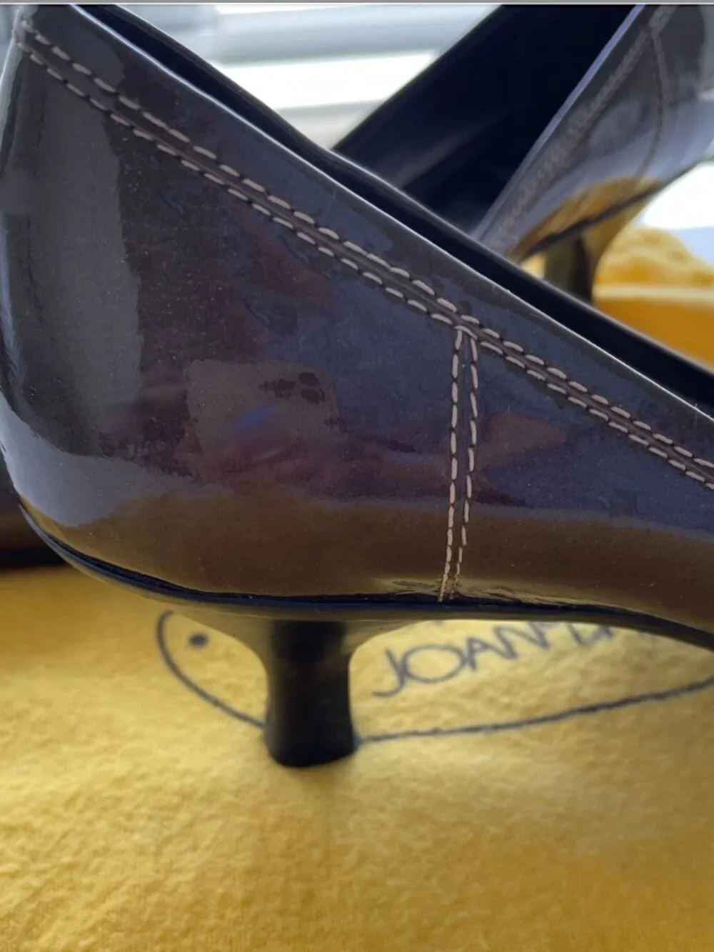 Vintage  Joan David Luxe  Patent Leather Shoes